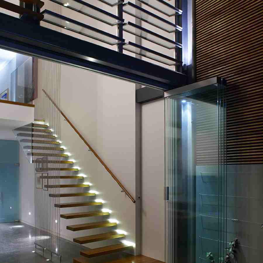 Brushbox stairs