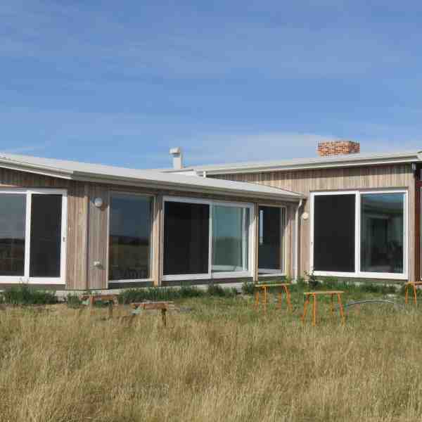 Pre aged grey cladding