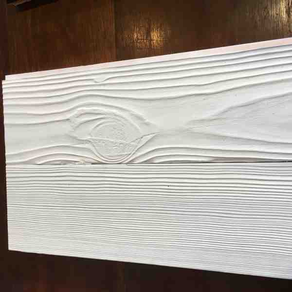 White wirebrushed Oregon flooring