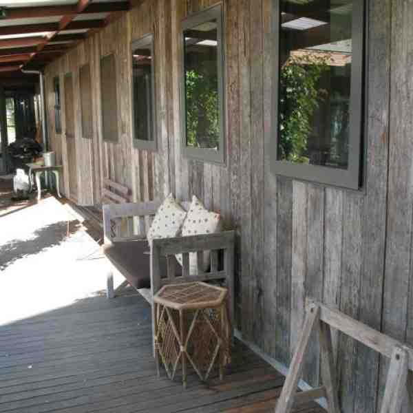Pre aged grey sawn wirebrushed cladding