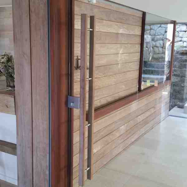 Pre aged Ironbark cladding