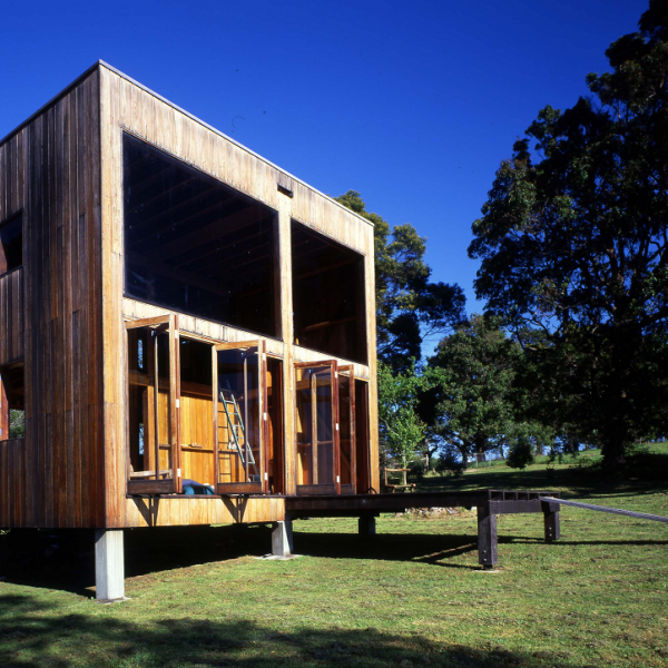 Ironbark vertical cladding