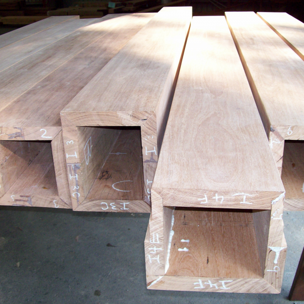 Blackbutt beam boxes