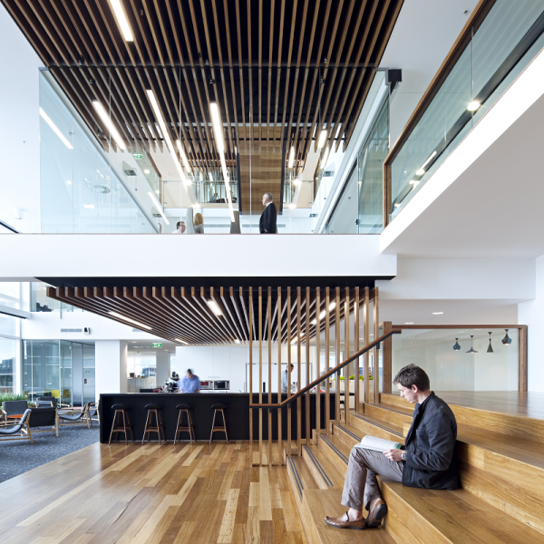 Blackbutt flooring and elements