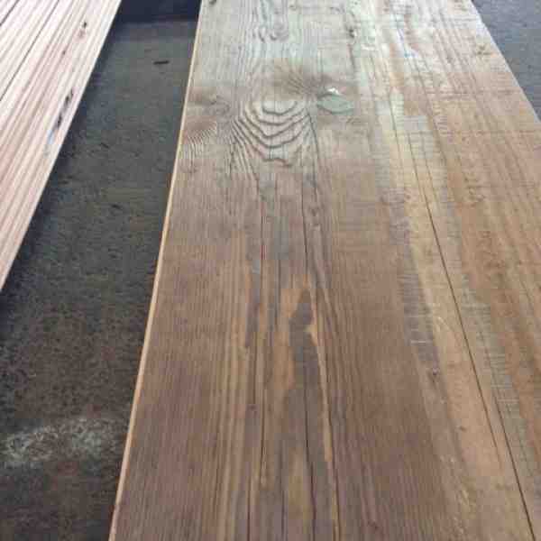 Antiqued Douglas Fir flooring