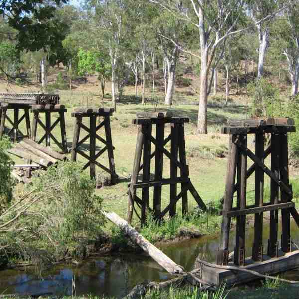 Kingaroy to Theebine railway bridges