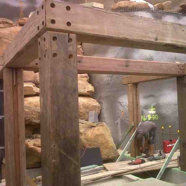 Post and beams
