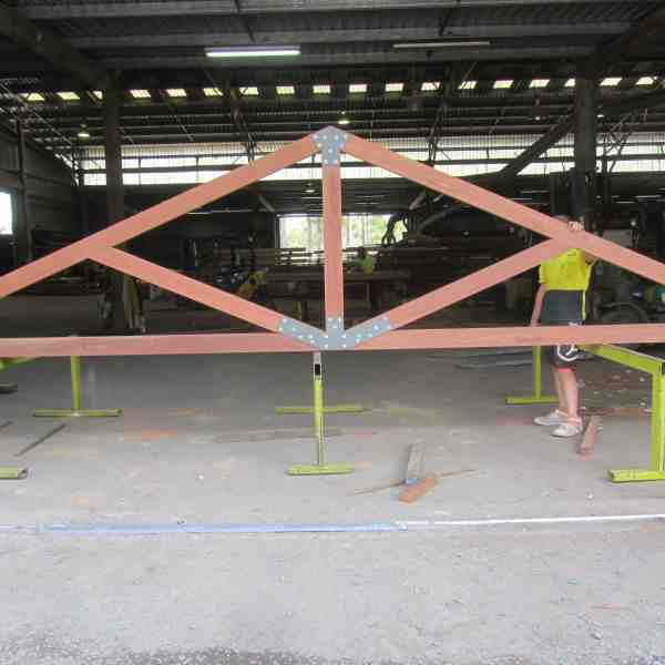 Bluegum truss