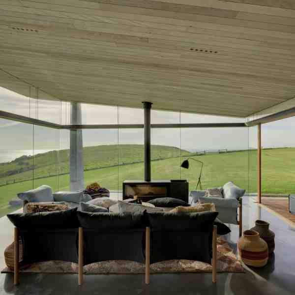 Pre aged grey ceiling lining