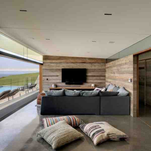 Pre aged grey internal cladding