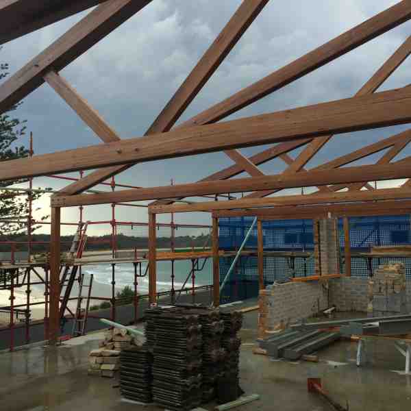 Blackbutt trusses 7.5m