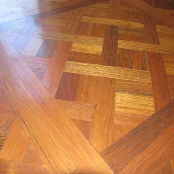 Aged Blackbutt parquetry