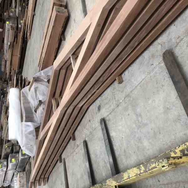 Brushbox laminated scissor trusses