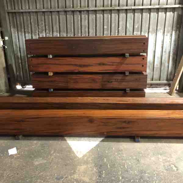 Ironbark 300x300 posts and beams 