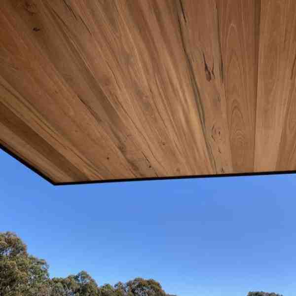 Spotted gum cladding