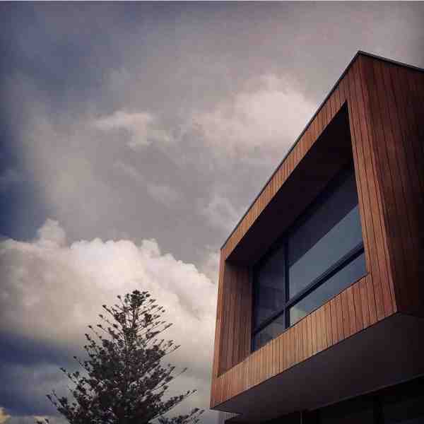 Spotted gum cladding