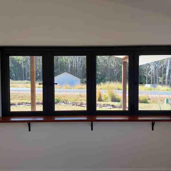 Swain House - Mixed hardwoods with sawn wirebrushed finish
