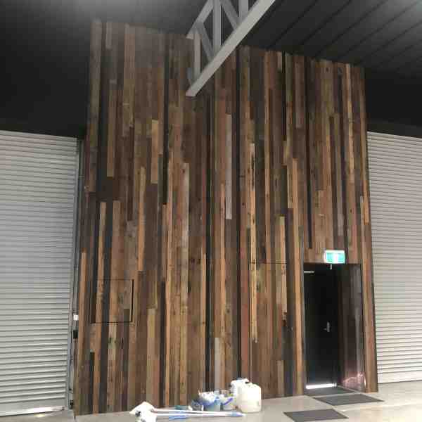 Wirebrushed Cladding