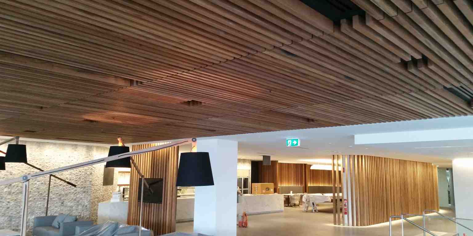 Spotted gum battens