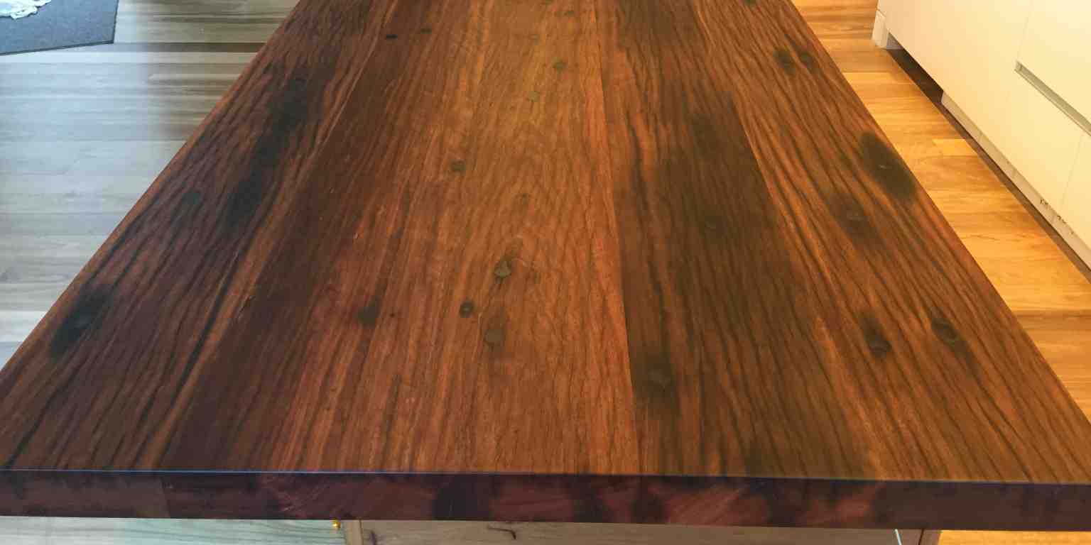 Aged Ironbark benchtop